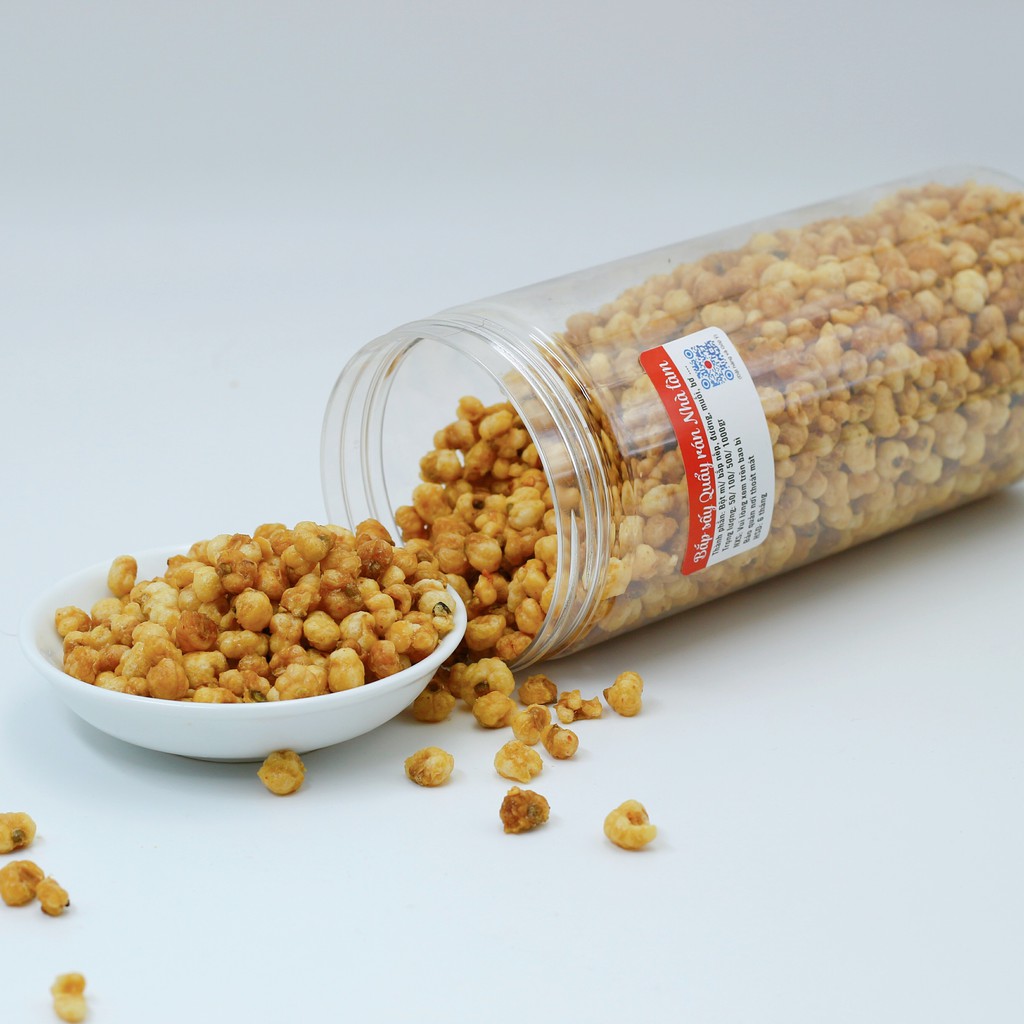 Ăn vặt bắp nếp tươi sấy giòn cay 100g/ 500g (Chay mặn dùng được) | BigBuy360 - bigbuy360.vn