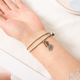  Set 2 Vòng Tay Khắc Chữ Cho Cặp Đôi