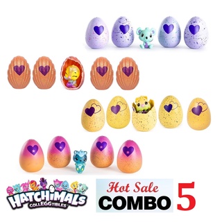 Hatchimals 🎉 Combo 5 trứng nở thần kỳ Hatchimals - Shop giao màu ngẫu nhiên khác nhau - Đồ chơi VNXK