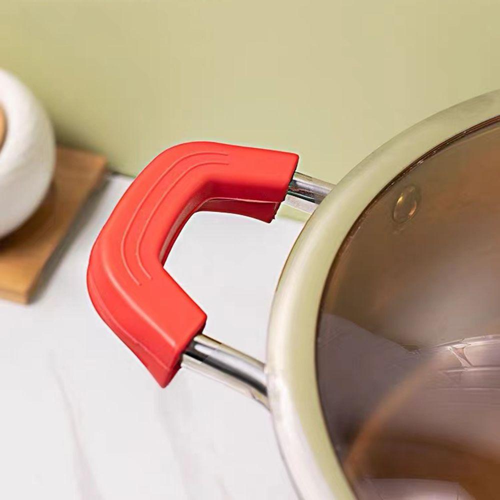 Vỏ Bọc Tay Cầm Nồi Chảo Bằng Silicone Chống Bỏng Chống Trượt