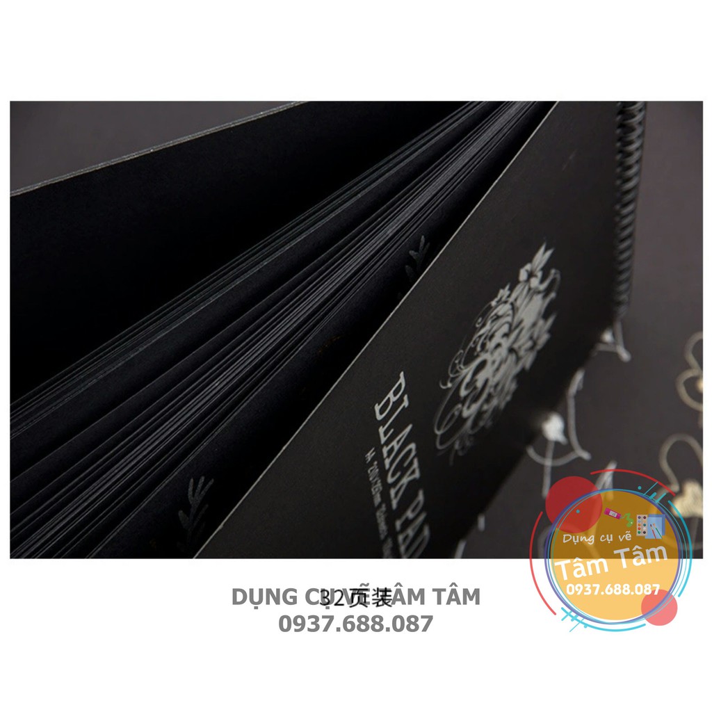 -Sổ giấy đen Potentate, Black Paper Potentate-