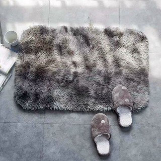 Thảm chùi chân, lau chân lông loang mềm mịn siêu thấm hút