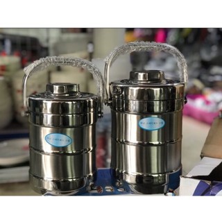 Cặp lồng 3 tầng ruột inox 2 Lít