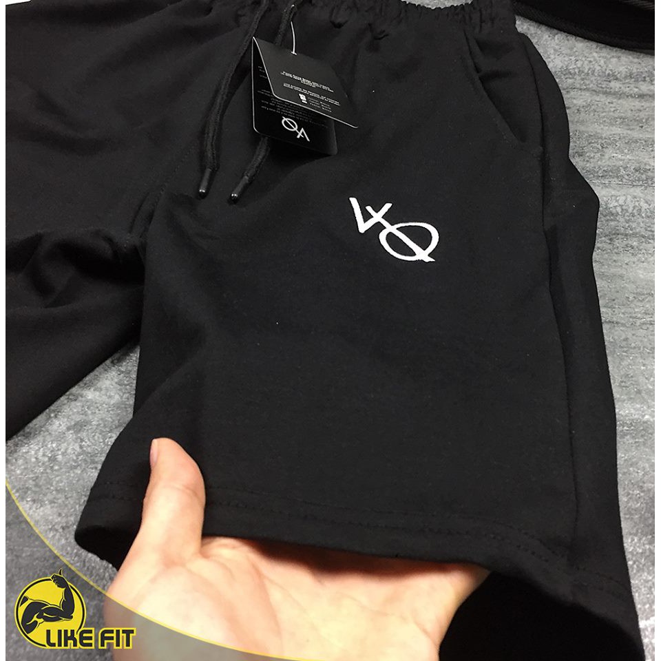 Quần Short Tập Gym Na LIKEFIT Vải Nỉ Da Cá 100% Cotton