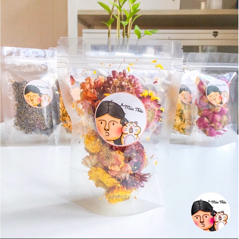 Hoa cỏ thảo mộc khô gói 20gram