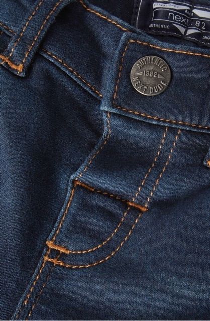 Quần jeans NEXT bé trai xanh đen mài