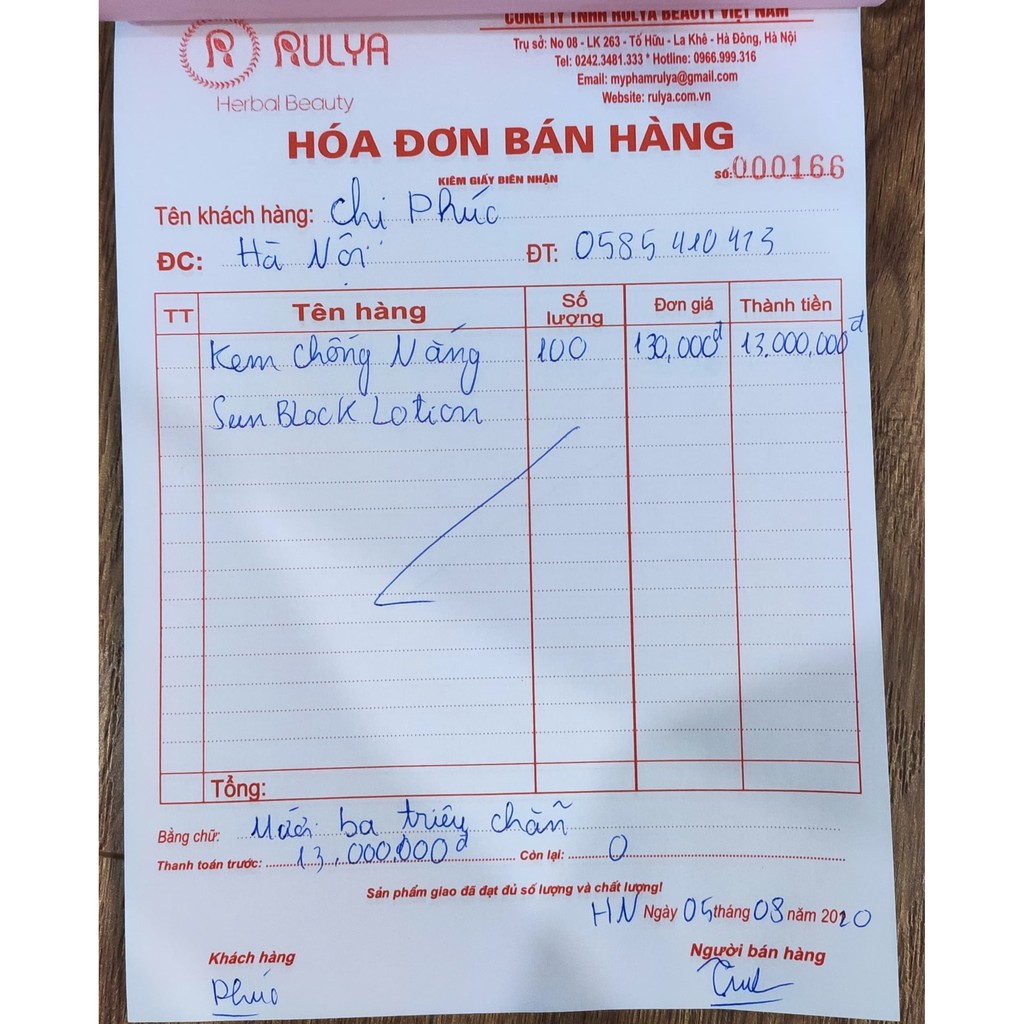 Kem Chống Nắng RULYA SUN BLOCK LOTION Chính Hãng An Toàn Cho Mọi Loại Da | BigBuy360 - bigbuy360.vn