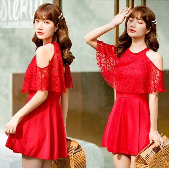 CÓ SẴN bikini  áo tắm nữ dáng váy yếm ren đẹp | BigBuy360 - bigbuy360.vn