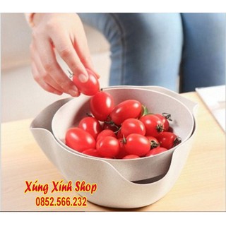 Bát có khay để vỏ