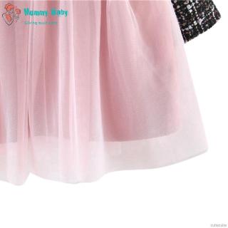 Đầm Tutu phối lưới cho bé gái