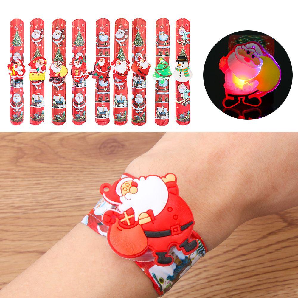 Đồng Hồ Đeo Tay Phát Quang Hình Ông Già Noel Dành Cho Trẻ Em