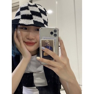 NÓN LEN HỌA TIẾT CHECKERED NHIỀU MÀU