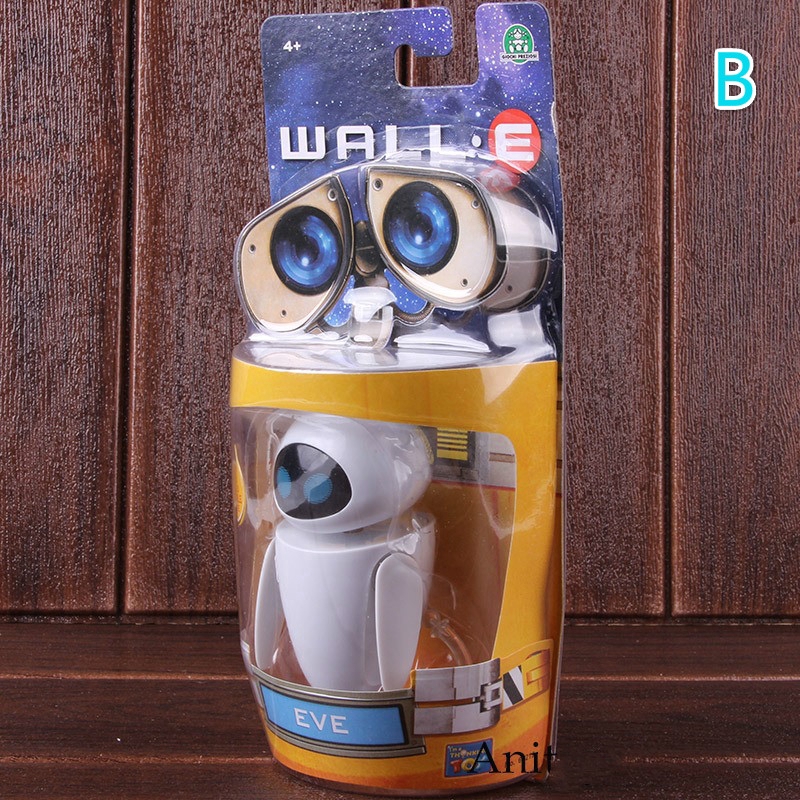 Wall-E Robot Wall E & EVE PVC Action Figure Collection Model Toys Dolls 6cm