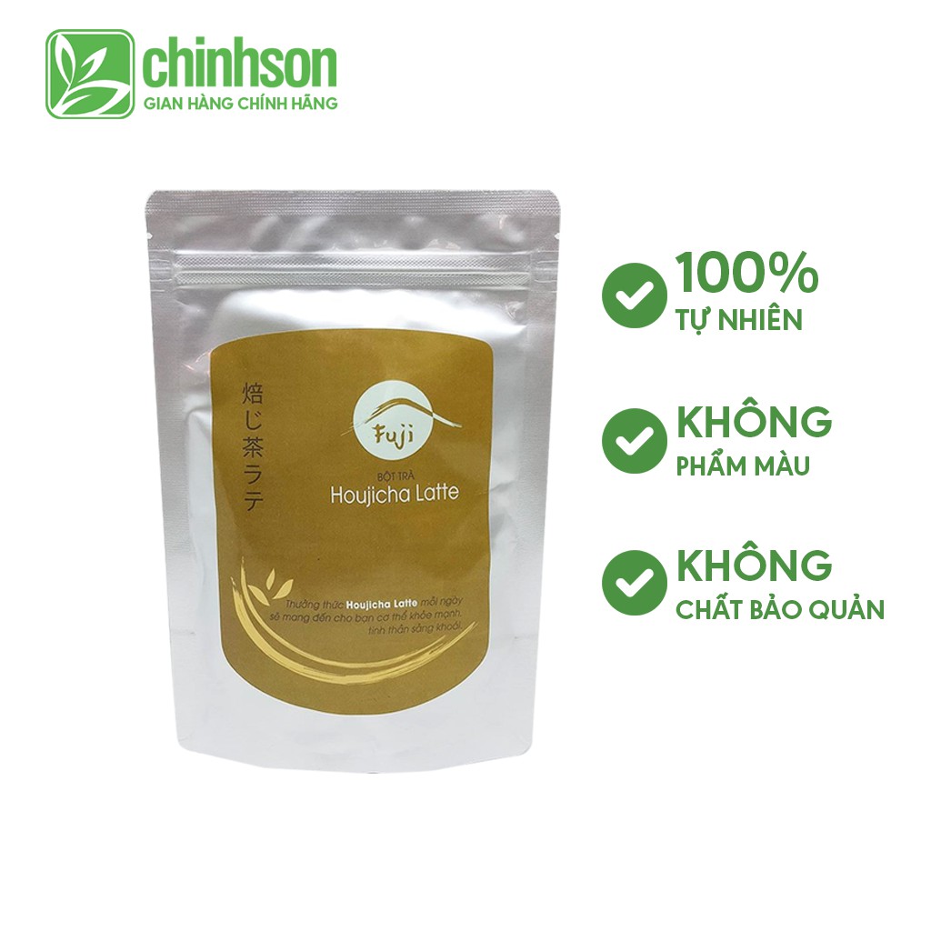 Bột Trà Rang Chính Sơn Houjicha Latte Pha Chế Đồ Uống 750g/500g/200g
