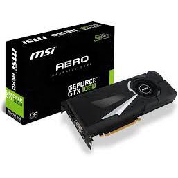 Card màn hình VGA MSI GeForce GTX 1080 AERO 8G OC (8G GDDR5X SLI VR Ready) Zin, Cũ đã qua sử dụng | BigBuy360 - bigbuy360.vn