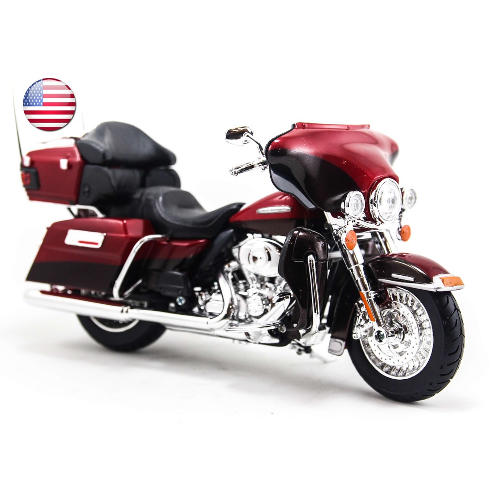 MÔ HÌNH XE HARLEY DAVIDSON FLHTK ELECTRA GLIDO ULTRA LIMITED 1:12 MAISTO MH-32323