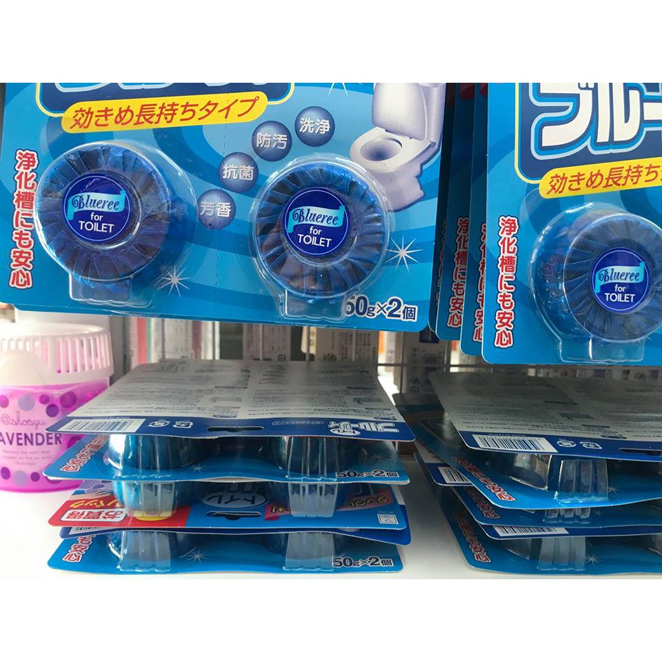 SET 2 VIÊN THẢ BỒN CẦU GIÚP DIỆT KHUẨN