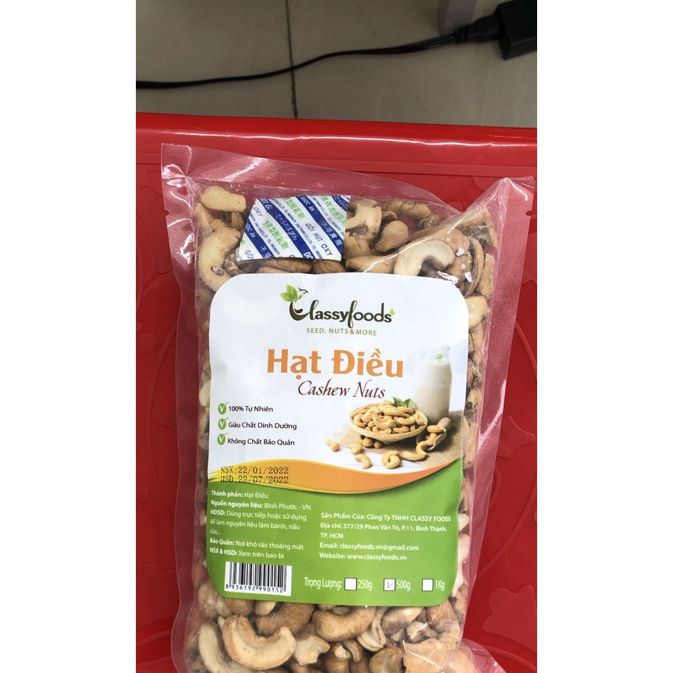 Hạt Điều Rang Sẵn (Tách Vỏ) 100 gr