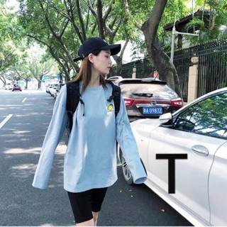 Áo thụng dài tay hoa quả -TR