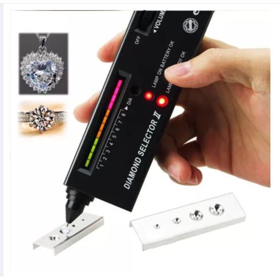 Bút thử  Đá Quý, Kim Cương  tặng kèm pin 9v Camelion dung lượng cao.