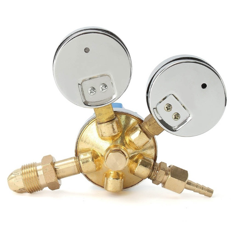 Bộ Điều Chỉnh Áp Suất Khí Oxy MIG TIG G5 / 8 0-25MPa Chuyên Dụng