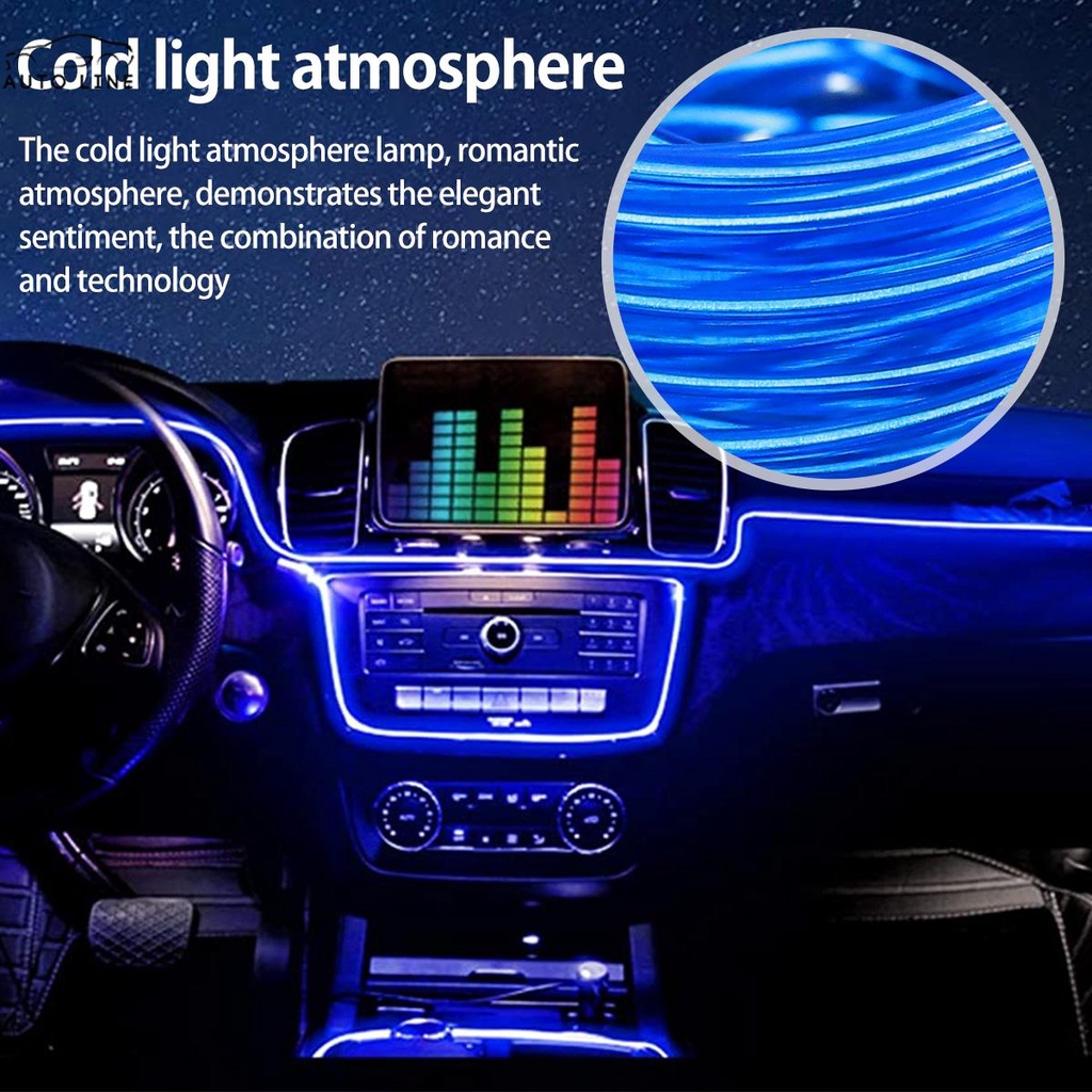 Dây Đèn LED 16.4ft USB Thân Thiện Với Môi Trường Trang Trí Nội Thất Xe Hơi SHOPCYC0753