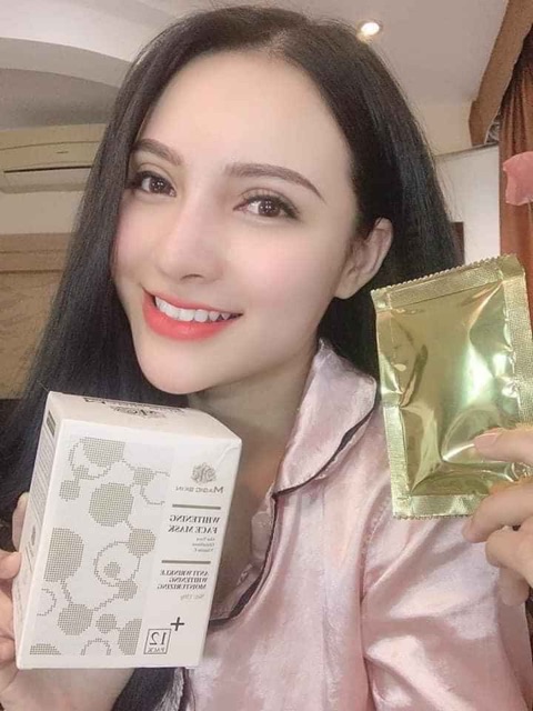 MẶT NẠ TRẮNG DA CẤY PHẤN MAGIC SKIN (Gói Lẻ)