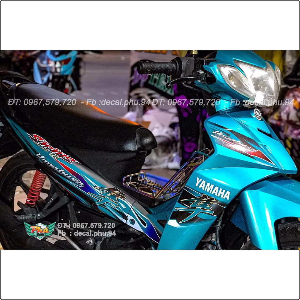 Tem Rời Sirius Xanh Hayabusa (J)