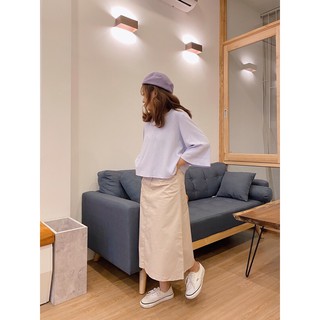 Lala Top (Áo tay lửng cổ tim)