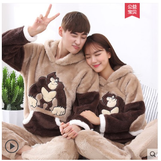 Bộ đồ mùa đông dành cho cặp đôi-bạn khỉ. Hàng đặt trước 10 ngày.