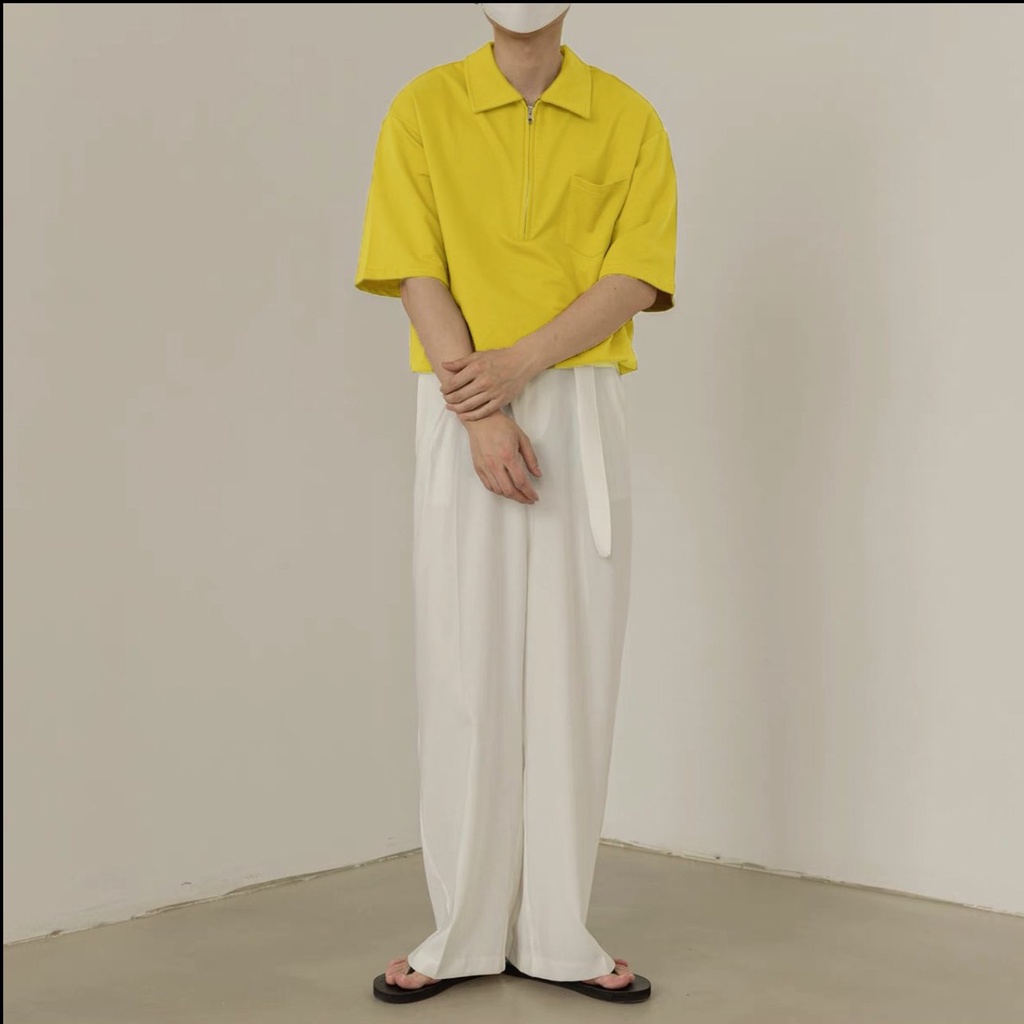 Áo thun Stee ZIPZIP CVC - Giá sỉ Unisex