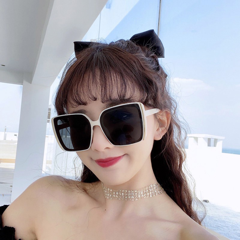 Sunglasses Women Shades Cermin Mata Hitam Spek Mata Eyeglasses Square Oversized Sun Glasses