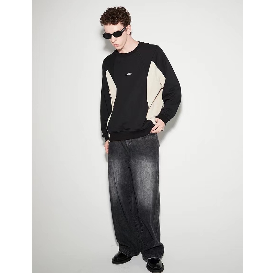 Quần jean ống rộng nữ unisex quần bò nam retro quần baggy nữ quần jeans phong cách Hàn Quốc simple oversized quần bò ống rộng