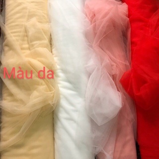 Vải lưới tutu mềm mịn đẹp khổ 1mx1m7