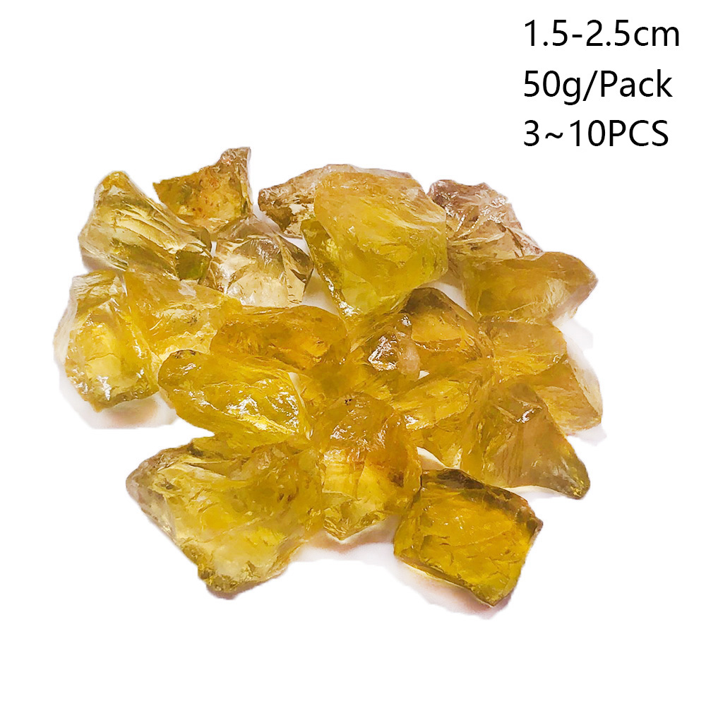 TEAK 50g Teaching Sample Geography Home Decoration|Raw|Natural Citrine Ore