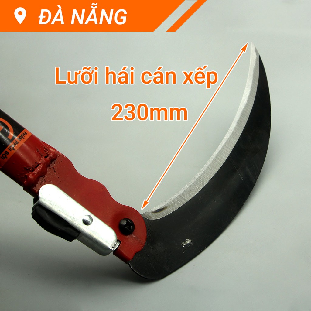 Lưỡi hái cán xếp 230mm