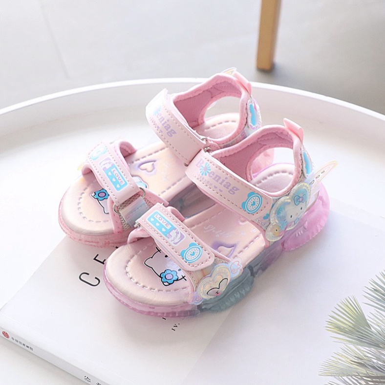 ⚡️[Kho Sỉ- Deal Sốc] Dép Sandal Bé Gái Hình Chuột Mickey Siêu Nhẹ Siêu Bền Chất Quảng Châu Trung Quốc sz 21-30