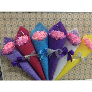 combo 10 bó hoa giấy nhún 1 bông