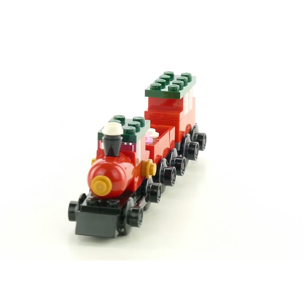 Túi lắp ráp Lego Đoàn tàu Giáng Sinh _LEGO Creator Christmas Train 30543 polybag