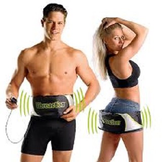 Đai massage - Đai massage bụng rung giảm mỡ bụng cao cấp VibroAction