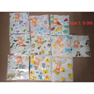 Combo sỉ bộ cotton giấy cho bé