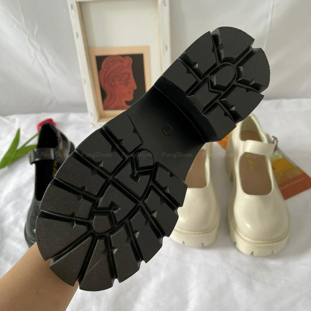 Giày búp bê Pong Shoes phong cách Ulzzangs - FULL BOX - Mã 1336