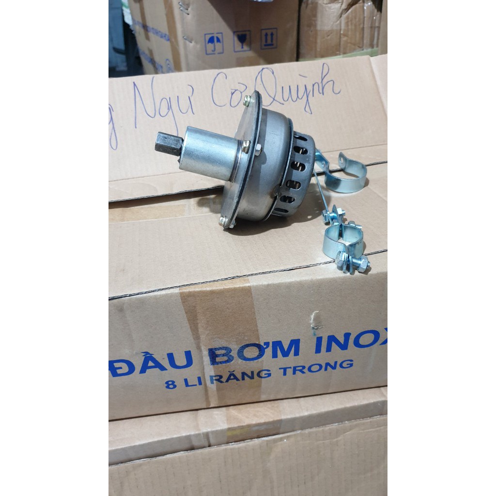 Đầu Bơm nước Inox gắn vào máy cắt cỏ