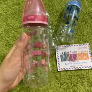 BÌNH SỮA NUK CỔ RỘNG NỘI ĐỊA ĐỨC 300ML