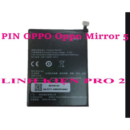 PIN OPPO Oppo Mirror 5