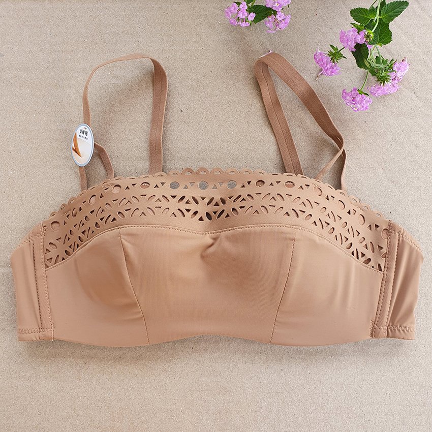 Áo lót cup ngực 2167 - Áo chip kiêm bra quây su dập laze - Hàng Cao Cấp.