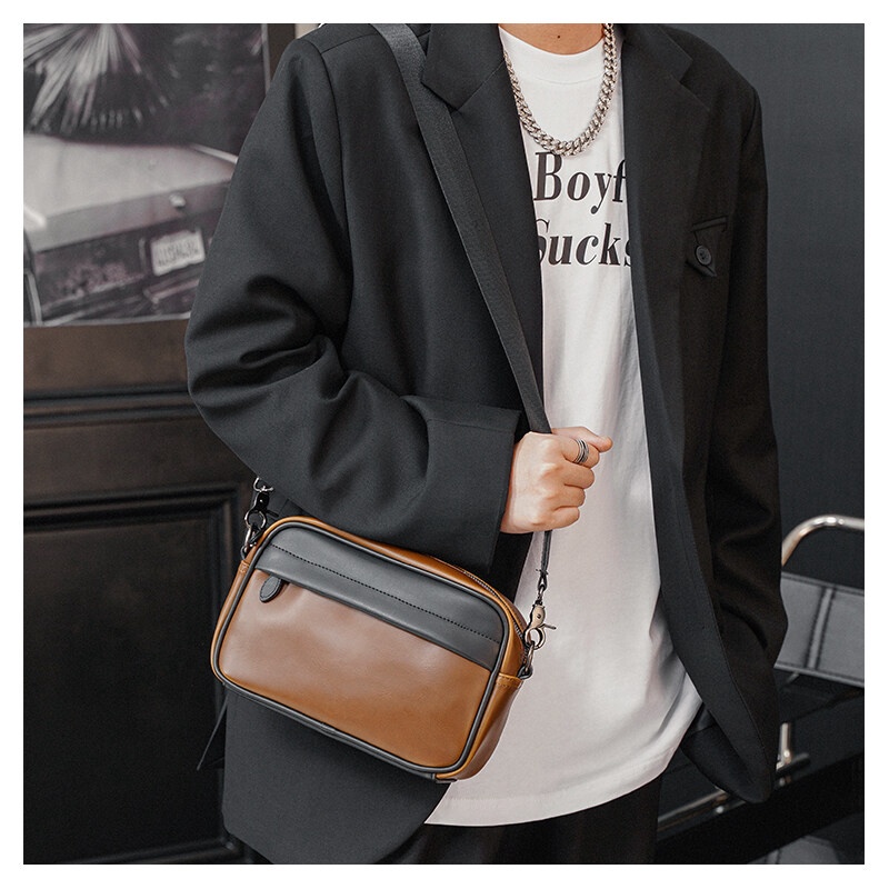 Túi Nam Hàn Quốc Túi Đưa Thư Thời Trang Túi Đeo Vai Đường Phố tx-0506