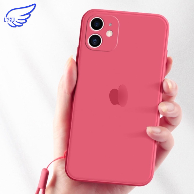 Ốp điện thoại silicon dẻo chống rơi thích hợp cho Iphone 12 Pro Max Mini 11 Pro Max Xs Xr Xs Max X 8 Plus 7 Plus