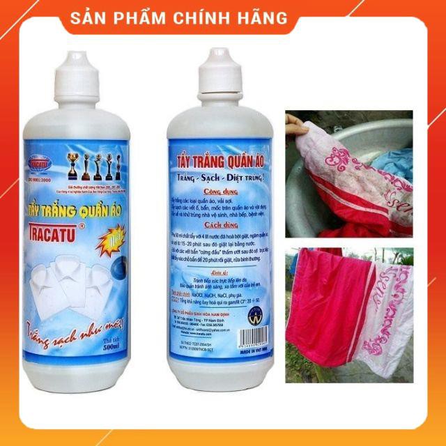 [HÀNG SIÊU TỐT] Chai tẩy mốc, tẩy trắng quần áo TRACATU 500ml, tẩy nam định