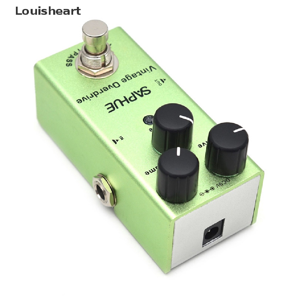Louisheart Electric Guitar Pedal Vintage Overdrive/Distortion Crunch/Distortion/US Dream TFG